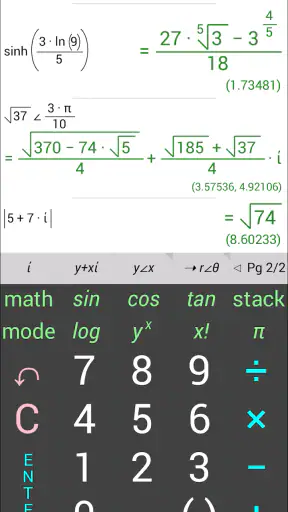 Acron RPN Calculator screenshot