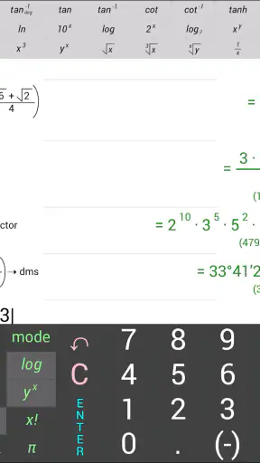 Acron RPN Calculator screenshot
