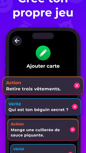Action o Vérité - Jeu Soirée screenshot