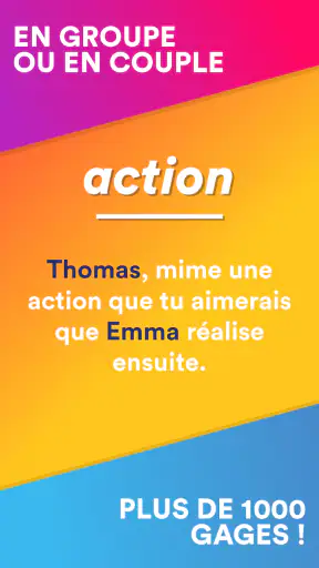 Action ou Vérité ? Jeu Soirée screenshot