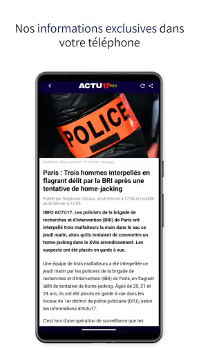 Actu17 | Actualités en direct screenshot