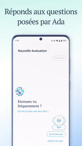 Ada – contrôle ta santé screenshot