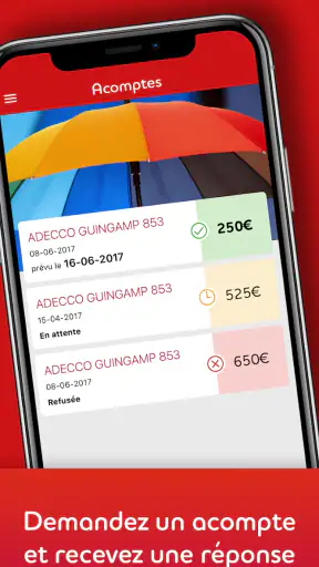 Adecco & moi - Mission Interim screenshot