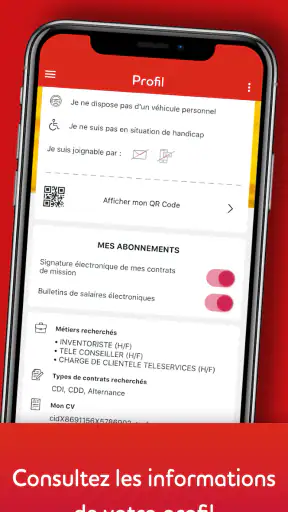 Adecco & moi - Mission Interim screenshot