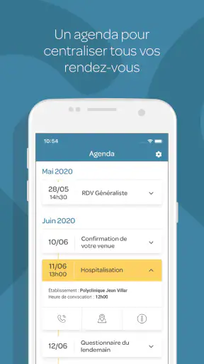 ADEL l'application Santé Elsan screenshot