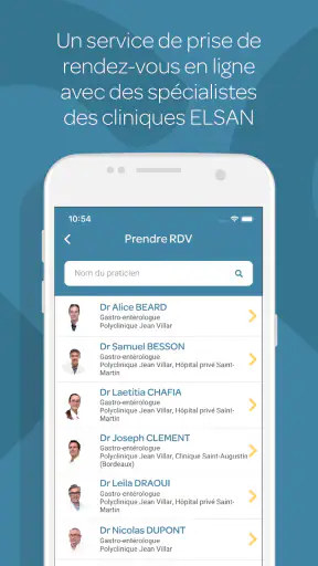 ADEL l'application Santé Elsan screenshot