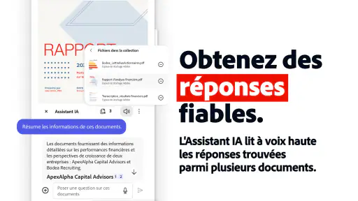 Adobe Acrobat Reader pour PDF screenshot