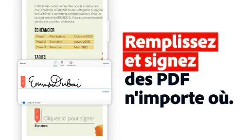 Adobe Acrobat Reader pour PDF screenshot