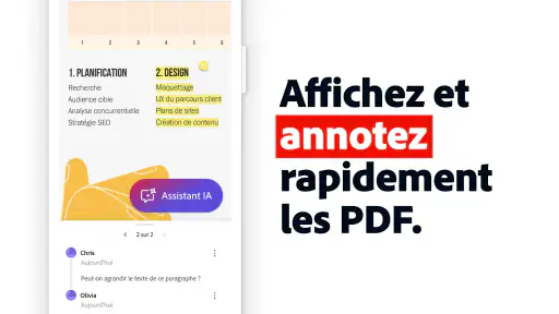 Adobe Acrobat Reader pour PDF screenshot