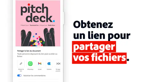 Adobe Acrobat Reader pour PDF screenshot