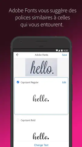 Adobe Capture:Outil pour Ps,Ai screenshot