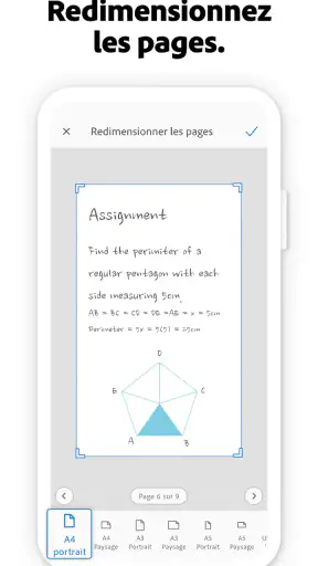 Adobe Scan : scanner PDF, OCR screenshot