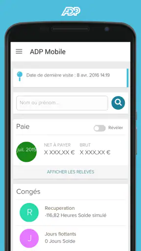 ADP Mobile Solutions screenshot