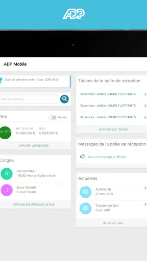 ADP Mobile Solutions screenshot