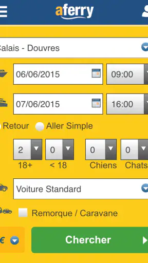 aFerry - Tous les ferries screenshot