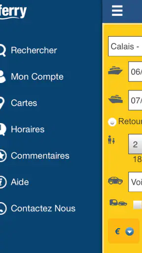 aFerry - Tous les ferries screenshot