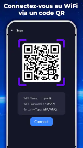 Afficher le mot de passe Wifi screenshot