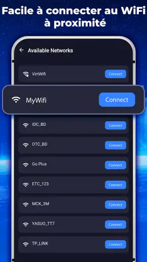 Afficher le mot de passe Wifi screenshot