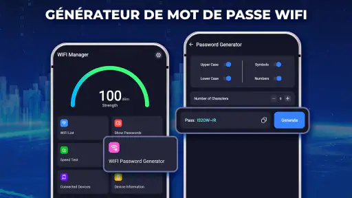 Afficher le mot de passe Wifi screenshot
