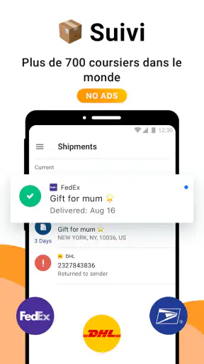 AfterShip Package Tracker - Su screenshot