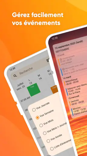 Agenda simple screenshot