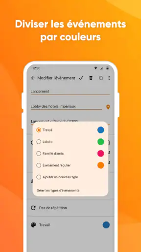Agenda simple screenshot