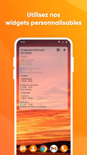 Agenda simple screenshot