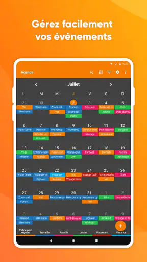Agenda simple Pro screenshot
