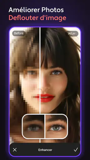 AI Coiffure et Haircut Filter screenshot
