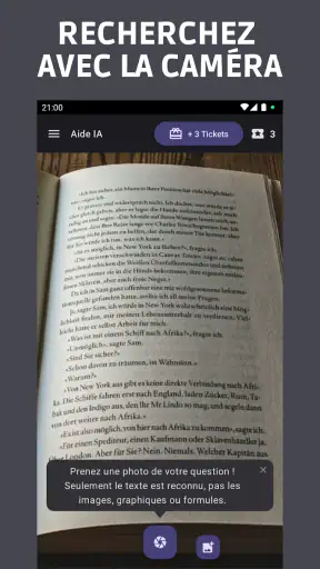 Aide IA : Application d'étude screenshot