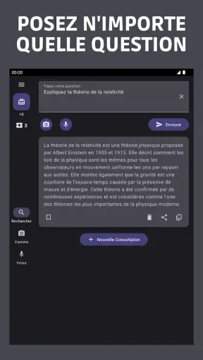 Aide IA : Application d'étude screenshot