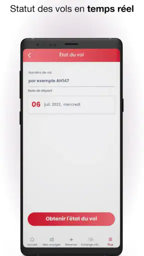 Air Algérie screenshot