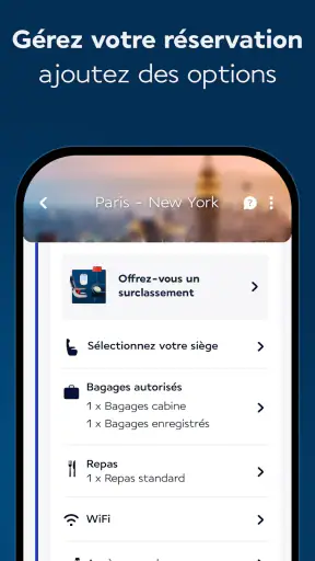 Air France - Réserver un vol screenshot