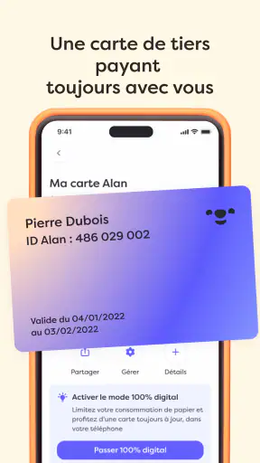Alan France : assurance santé screenshot