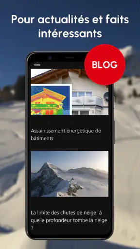 Alarme-Météo : Temps Suisse screenshot