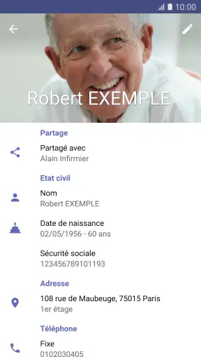 AlbuSoins screenshot