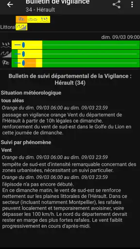 Alerte Météo screenshot