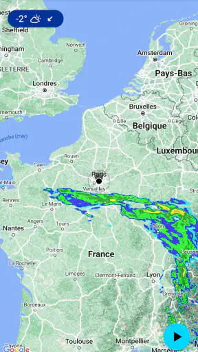 Alerte Pluie (Rain Alarm) screenshot