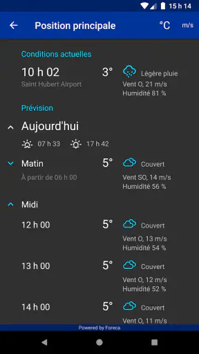 Alerte Pluie (Rain Alarm) screenshot