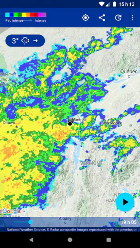 Alerte Pluie (Rain Alarm) screenshot