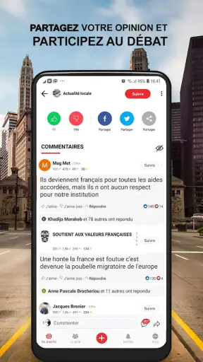 Alertes info screenshot