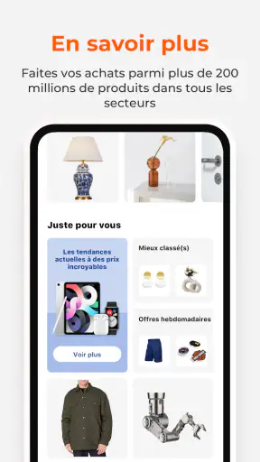 Alibaba.com - Marché B2B screenshot