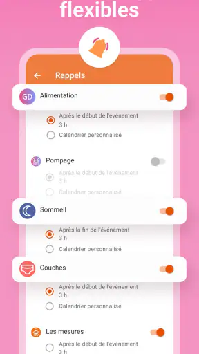 Allaitement maternel Journal screenshot