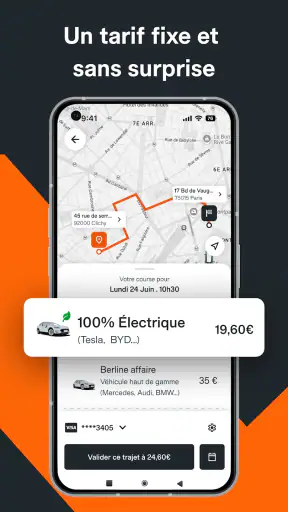 Allocab : Réservez VTC & Taxi screenshot