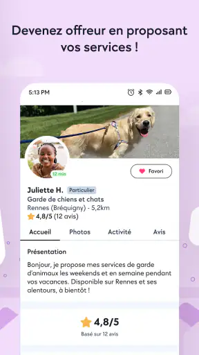 AlloVoisins screenshot