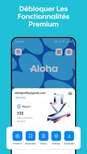 Aloha Browser Video Downloader screenshot