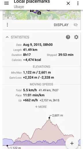 AlpineQuest Rando GPS screenshot