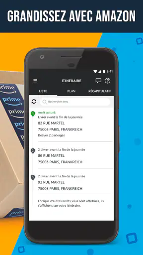 Amazon Flex screenshot