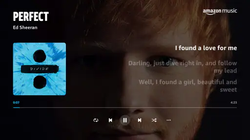 Amazon Music screenshot