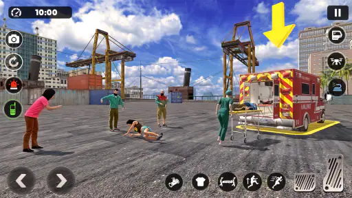 Ambulance Rescue Doctor Games screenshot